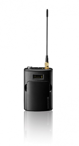 Beyerdynamic TG 1000 (711772регион А) UHF 470-789 МГц Напоясный передатчик, металлический корпус, OLED-дисплей, поставляется в транспортном кофре с 2 