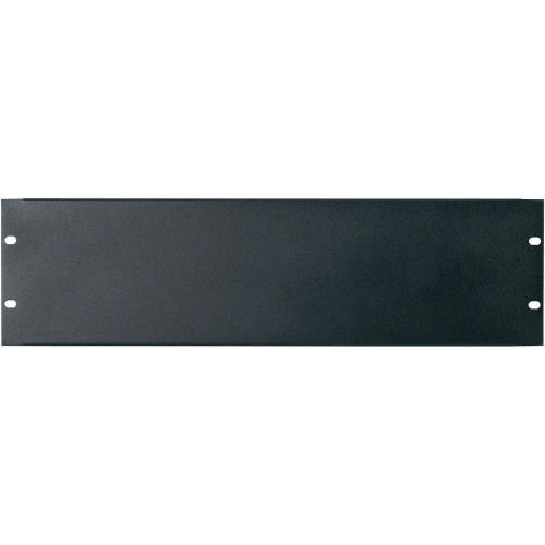 NordFolk NRP-3U рэковая панель, 3U, сталь, черный
