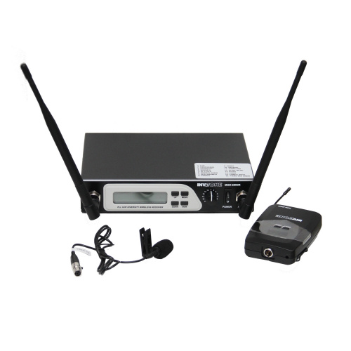 INVOTONE MOD2800LV двухантенная радиосистема с петличкой, DSP, UHF 710-726 МГц, с/ш >90дБ