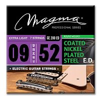 Magma Strings GE200ED Струны для 7-струнной электрогитары 9-52, Серия: Nickel Plated Steel, Калибр: 9-11-16-24-32-42-52.