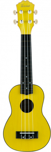 TERRIS PLUS-50 YW укулеле сопрано, желтый, пластик