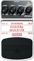 Behringer FX600 педаль цифровых стереофонических эффектов для гитар, бас-гитар и клавишных