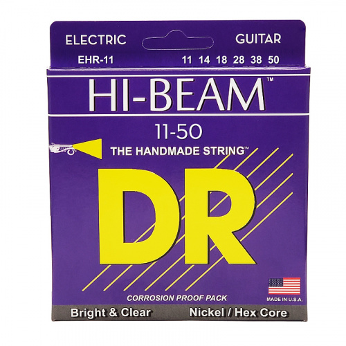 DR EHR-11 HI-BEAM струны для электрогитары 11 50