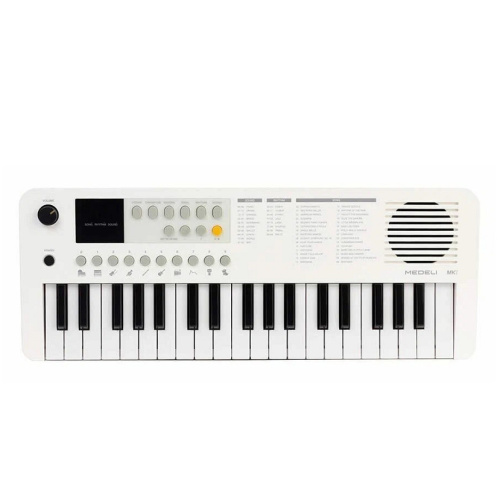 Medeli MK1 WH синтезатор, 37 клавиш, 32 полифония, 100 тембров, 100 стилей, вес 1,05 кг фото 2