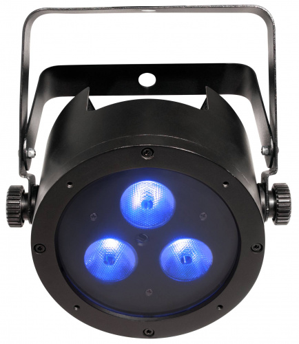 CHAUVET-DJ Slim Par Quad 3 IRC светодиодный прожектор направленного света типа PAR. 3х5Вт RGBA-светодиода, 4/9 каналов DMX, ИК-управление, угол раскры фото 2