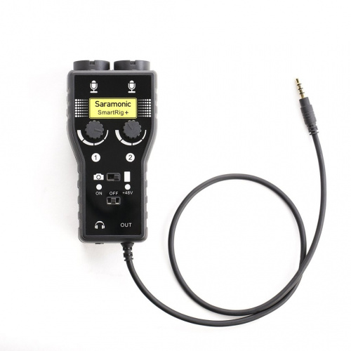 Saramonic SmartRig+ интерфейс для записи звука с микрофона/гитары фото 2