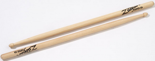 ZILDJIAN SUPER 5A барабанные палочки с деревянным наконечником, орех