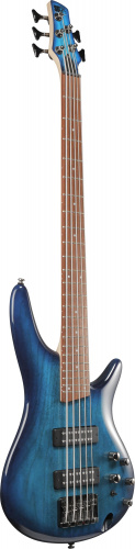 IBANEZ SR375E-SPB электрическая бас-гитара, 5 струн, цвет синий
