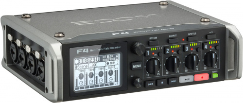 Zoom F4 Внестудийный портативный рекордер с таймкодом и встроенным микшером