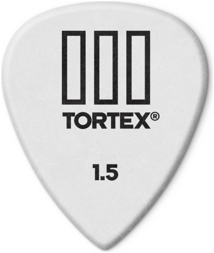 Dunlop Tortex TIII 462P150 12Pack медиаторы, толщина 1.5 мм, 12 шт.