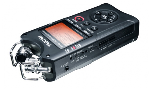 Tascam DR-40 портативный PCM стерео рекордер с встроенными микрофонами, Wav/MP3 фото 8