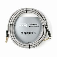 MXR Pro Series Woven DCIW18R инструментальный кабель, 5,5 м, прямой и угловой
