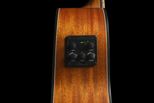 KEPMA F0E-GA Top Gloss Cherry Sunburst электроакустическая гитара, цвет вишневый санберст, в комплек фото 8