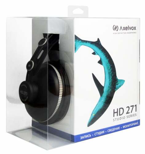 Axelvox HD271 Наушники динамические закрытого типа, Studio/Hi-Fi, драйвер 50мм, 10-30000 Гц, 32 Ом,