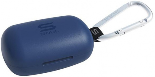SOUL S-GEAR Blue Вставные беспроводные наушники. 2динамических драйвера. Bluetooth 5.1, частотный диапазон 20 Гц - 20 кГц, чувствительность 92 дБ, соп фото 2