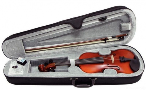 GEWAPure Violin Outfit EW 3/4 скрипка в комплекте (футляр, смычок, канифоль, подбородник)