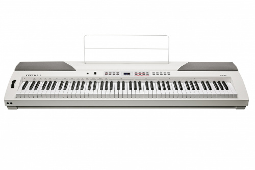 Kurzweil KA70 WH Цифровое пианино, 88 полувзвешанных клавиш, полифония 128, цвет белый фото 2