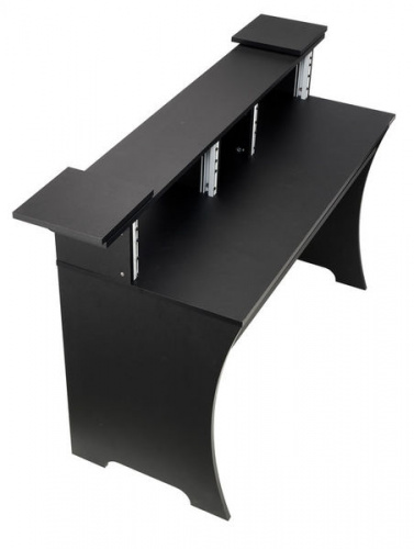 Glorious Workbench black стол аранжировщика 2 рэковые стойки х 4U цвет чёрный из 2-х коробок фото 4