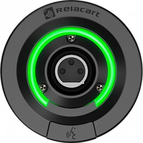 Relacart FM200 эластичное крепление с LED выключателем в поверхность (в стол) фото 9