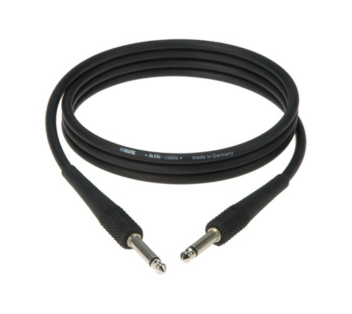 KLOTZ KIK3,0PPSW готовый инструментальный кабель, длина 3м, разъемы KLOTZ Mono Jack (прямой-прямой), цвет черный фото 3