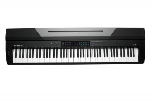 Kurzweil KA70 LB Цифровое пианино, 88 полувзвешанных клавиш, полифония 128, цвет чёрный фото 2