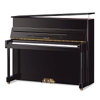 Ritmuller UP115R(A111) пианино, 115 см, цвет чёрный, полированное, медная фурнитура, Classic