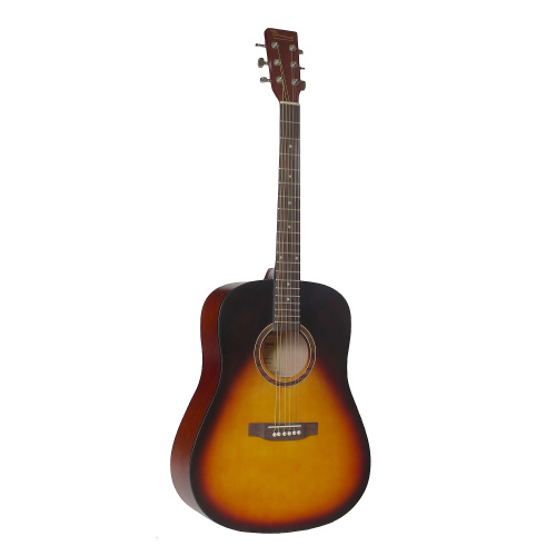 BEAUMONT DG80/VS акустическая гитара, дредноут, корпус липа, цвет скрипичный санбёрст
