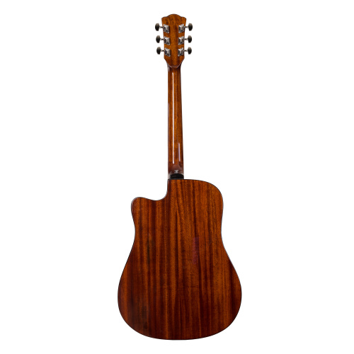 ROCKDALE Aurora D5 Gloss C NAT акустическая гитара дредноут с вырезом, цвет натуральный, глянцевое п фото 2