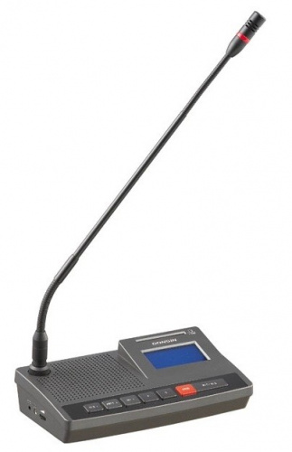 GONSIN TL-VXB6000 Микрофонная консоль председателя с функцией голосования. Поддержка IC-карт регистрации. ЖК дисплей. Встроенный