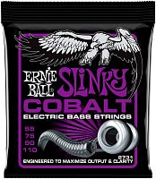 Ernie Ball 2731 струны для бас-гитары Cobalt Bass Power Slinky (55-75-90-110)
