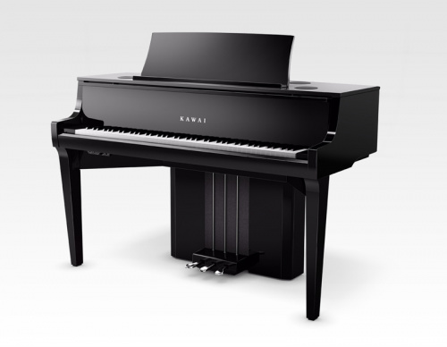 Kawai NOVUS NV-10 цифровой рояль, цвет черный, рояльная механика Millenium III Hybrid