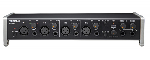 Tascam US-4x4 USB аудио/MIDI интерфейс (4 входа, 4 выхода) фото 2