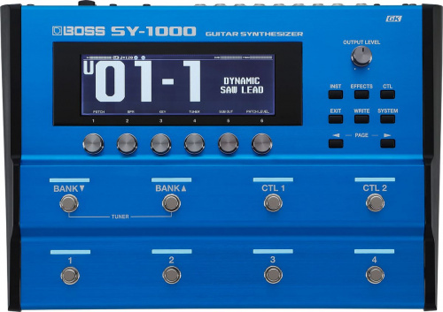 Boss SY-1000 процессор моделирования и синтеза для гитар и бас-гитар