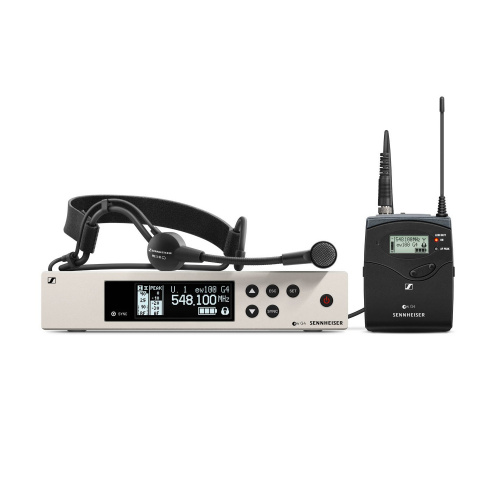 SENNHEISER EW 100 G4-ME3-A (R) головная радиосистема серии G4 Evolution 100 UHF (516-558 МГц)