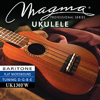 Magma Strings UK130FW Струны для укулеле баритон гавайский строй 1-E / 2-B / 3-G / 4-D Серия: Mic