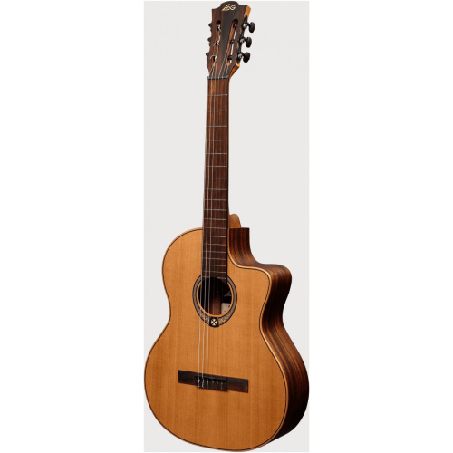 LAG OC-170 CE Классическая гитара, 4 4, Цвет: натуральный фото 5