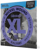 D'Addario EXL115BT струны для эл .гит. 11-50, никель, кругл. обмотка