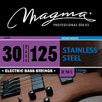 Magma Strings BE156S Струны для 6-струнной бас-гитары 30-125, Серия: Stainless Steel, Калибр: 30-40-60-80-100-125, Обмотка: круглая, нержавеющая сталь