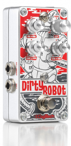 Digitech Dirty Robot педаль эффектов Stereo Mini Synth фото 2