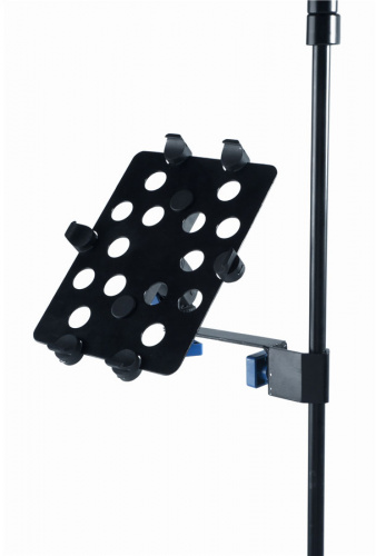 QUIK LOK IPS10 держатель для iPad с креплением на микрофонную или акустическую стойку, цвет черный