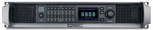 QSC CXD8.4Qn 8-канальный усилитель с DSP обработкой, 8x500Вт/8Ом, 8х500Вт/4Ом, 8х 500Вт/2Ом
