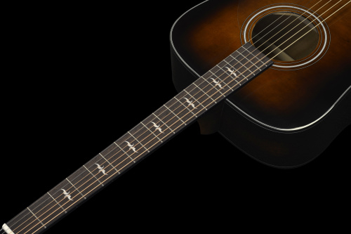 KEPMA F1-D Cherry Sunburst акустическая гитара, цвет вишневый санберст, в комплекте чехол фото 6