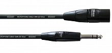 Cordial CIM 0,6 MV инструментальный кабель XLR male/джек стерео 6,3 мм male, 0,6 м, черный