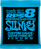 Ernie Ball 2238 струны для эл.гитары RPS8 Extra Slinky (8-11-14-22w-30-38)