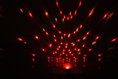 Led Star Disco Ball Эффект светодиодный "кристальный магический шар", 6х1Вт RGBAWP фото 4