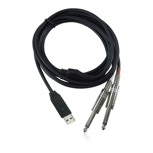 Behringer LINE2USB линейный стерео USB-аудиоинтерфейс (кабель), 44.1кГц и 48 кГц, длина 2 м.