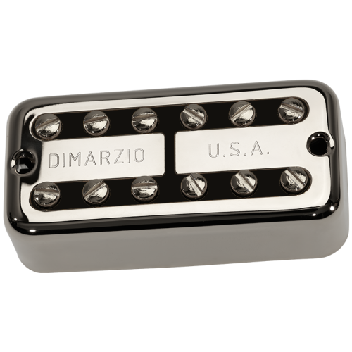 DiMarzio DP294FNBK PAF'TRON BRIDGE звукосниматель для электрогитары, хамбакер, Алнико 5, 255 мВ, 9,13 кОм, никель/чёрный