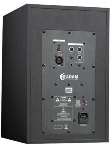 ADAM Audio A8X Активный 2-х полосный студийный аудио монитор ленточный X-ART ВЧ драйвер 2" Carbon фото 2