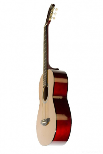 VIRGINIA V-L05 гитара акустическая, вестерн (классика с металлическими струнами), ель/махагон фото 2