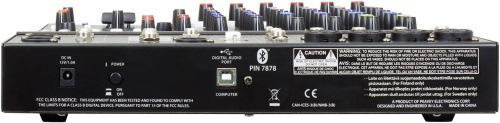 Peavey PV 10 AT Пульт микшерный премиум-класса, 4 моно, 2 стерео, BT, USB MP3 playback,USB/аудио ин фото 2